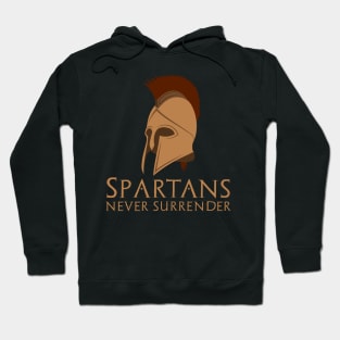 Spartans Never Surrender Hoodie